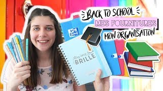 Mes FOURNITURES  CONCOURS ✏️  BACK TO SCHOOL 2017 [upl. by Eugilegna998]