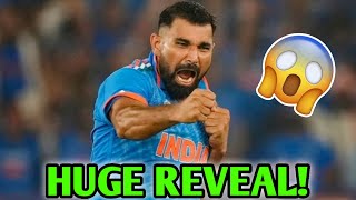 Mohammed Shami was INJURED during World Cup HUGE REVEAL 😱 Shami India Bowling News Facts [upl. by Nally783]