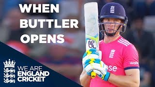 When Jos Buttler Opens The Batting  England v Sri Lanka 2016  Highlights [upl. by Narruc]