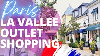 LA VALLÉE VILLAGE PARIS LUXURY OUTLET SHOPPING September 2022 Part 1 ft Prada Celine Ferragamo [upl. by Meensat]