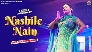 Nashile Nain  Sapna Choudhary Dance Performance  Haryanvi Song 2022 [upl. by Ynnig]