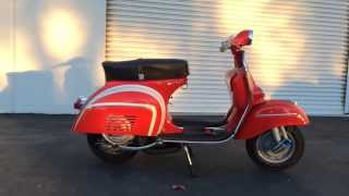 1965 Vespa SS200 Hurricane [upl. by Elletse]