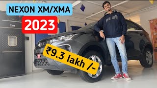 Nexon XMA 2023  Tension free SUV🔥  21 Kmpl mileage  Detailed Review [upl. by Darcee]