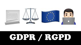 GDPR  RGPD expliqué en emojis [upl. by Ladd922]