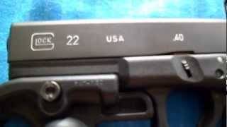 Glock 22 Machine Pistol Part One [upl. by Ahsinrad320]