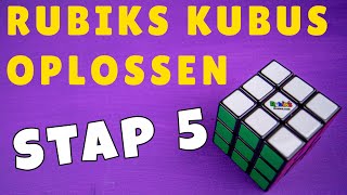 Stap 5  Begin van de gele laag  Rubiks kubus oplossen voor beginners [upl. by Richmound]