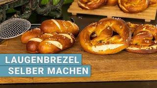 Laugenbrezel selber machen [upl. by Aylatan]