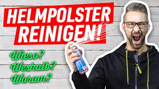 Helmpolster REINIGEN [upl. by Huntley]