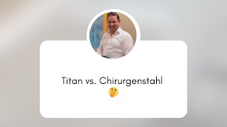 Titan vs Chirurgenstahl  Wo liegen die Unterschiede 🤔  💉 Marcs Piercing [upl. by Jeannine]