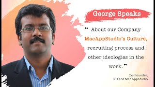 MacAppStudios Culture amp ideologies  Explained by George CTO of MacAppStudio  A startup journey [upl. by Abigael867]