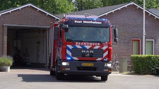 Brandweer Veenhuizen rukt uit naar gaslekkage gevangenis Bankenbosch [upl. by Nations]