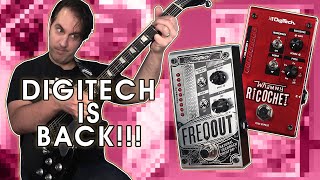 Rediscovering the Magic of Digitech  Whammy Ricochet amp FreqOut [upl. by Conrade]