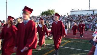 Woodcreek High School Roseville Ca 2016 Graduation Part 2 [upl. by Aiyt]