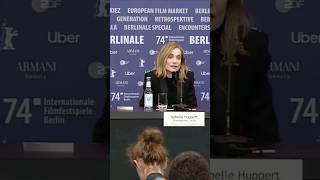 Isabelle Huppert  Yeohaengjaui Pilyo  Hong Sangsoo  Berlinale Film Festival [upl. by Schell877]