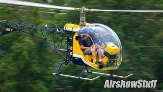 Ultralight Field  Helicopters and Autogyros  EAA AirVenture Oshkosh 2017 [upl. by Stichter]