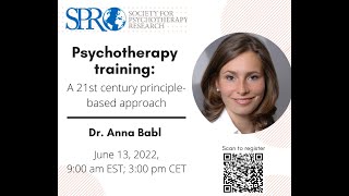 Psychotherapy training a 21st century principlebased approach [upl. by Sarson]