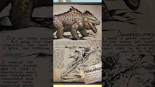 Fasolasuchus Dossier for ARK Survival Ascended Ark ArkSurvival Syntac [upl. by Alleyn]