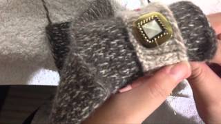 How to Sew Joining 2 Knitted Fabrics Together Running Back Stitch [upl. by Acessej]