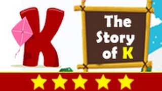 Alphabet Songs  Story Of Letter K for Nursery Kids [upl. by Kato]