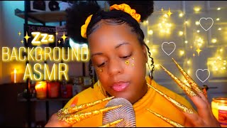 calming background ASMR to study sleep relax work read amp game to 💛🤫✨no talking 💛✨ [upl. by Buote]