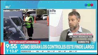 Controles en el finde largo I Telefe Rosario [upl. by Cerracchio]