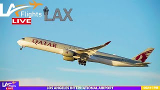 🔴LIVE Los Angeles International Airport  LAX LIVE  LAX Plane Spotting [upl. by Wileen]