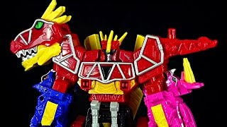 Dino Charge Megazord Review Power Rangers 2015 [upl. by Leveroni]