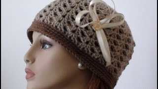 Crochet Shell Beanie [upl. by Cirdor715]