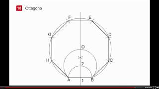 Costruzione dellottagono dato il lato [upl. by Penn169]