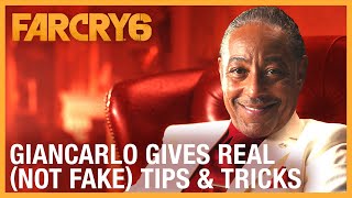 Far Cry 6 Giancarlo Gives Real Not Fake Gameplay Tips amp Tricks  Ubisoft NA [upl. by Onivag]