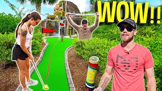 This Mini Golf Game was INTENSE  Our Closest Game Ever [upl. by Ellienad492]