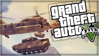 GTA 5  Airborne Assault GTA V Online Funny Moments [upl. by Giffer]