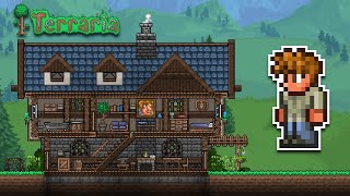 A House for the Guide NPC  Terraria Build Tutorial [upl. by Labotsirhc186]