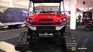 2018 Kawasaki Mule Pro FXR with Camso UTV 4S1 Trail Kit  Walkaround  2017 Toronto ATV Show [upl. by Aurel857]