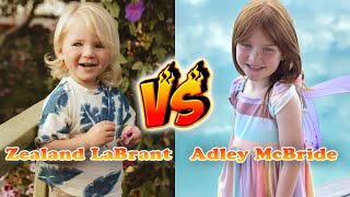 Zealand LaBrant VS Adley McBride Transformation 👑 From Baby To 2024 [upl. by Sucramrej]