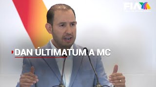 Marko Cortés da últimatum a Movimiento Ciudadano a no quotdistraerquot el voto opositor [upl. by Enyahs]