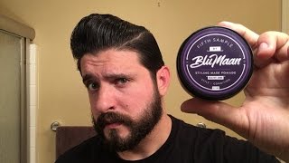 Fifth Sample by BluMaan Styling Mask Pomade Review [upl. by Oicnerual]