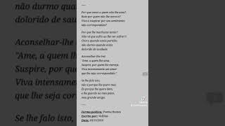 Poema Carta ao Coração  Poetisa Poeta  Diário de Sentimentos [upl. by Savory]