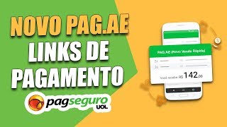 PAGAE  Venda Rápida  Novos LINKS DE PAGAMENTO do PagSeguro [upl. by Willa]