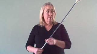 How To Twirl A Baton For Beginners  Baton Twirling Tricks and Tips  Thumb Throw Toss Twirl Planet [upl. by Asilrahc]