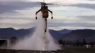 Erickson Firefighting with the S64 Helitanker [upl. by Airt652]