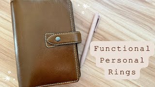 Functional Personal Rings Planner [upl. by Anirtal]