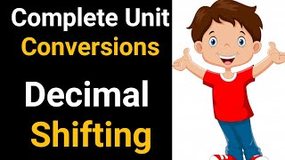 Basic Unit Conversions for PHYSICS and CHEMISTRY  decimal shifting  NIE  Mr Prashant [upl. by Aicilaanna]