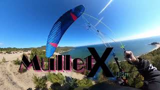 Mullet X 13m  Flow Paragliders  First session first impressions  Tadoussac Québec Canada [upl. by Mcgrody661]