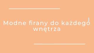 Firany jednokolorowe  modne firany do każdego wnętrza  duży wybór modeli [upl. by Bergerac434]