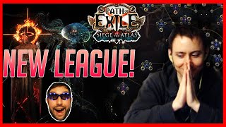 Tuna Reacts to the Siege of the Atlas Path of Exile Expansion Reveal [upl. by Anavrin802]