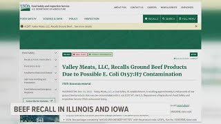 7K pounds of ground beef recalled due to E coli risk Consumer headlines for Jan 3 2024 [upl. by Winthrop457]