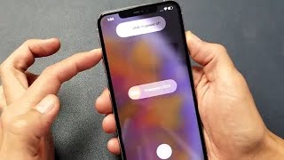 iPhone XS XS Max How to Turn Off  Power Down 2 Ways [upl. by Eatnwahs]