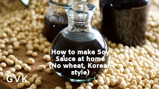 How to Make Soy Sauce at Home Korean style without wheat [upl. by Christa]