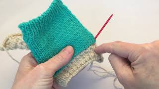 How to Knit Increase make 1 [upl. by Ellahcim]